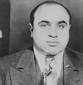 Al Capone, connected to the Manhattan Brewing Company